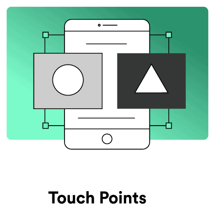 Brand Design Shop - Touch Points Website Icon